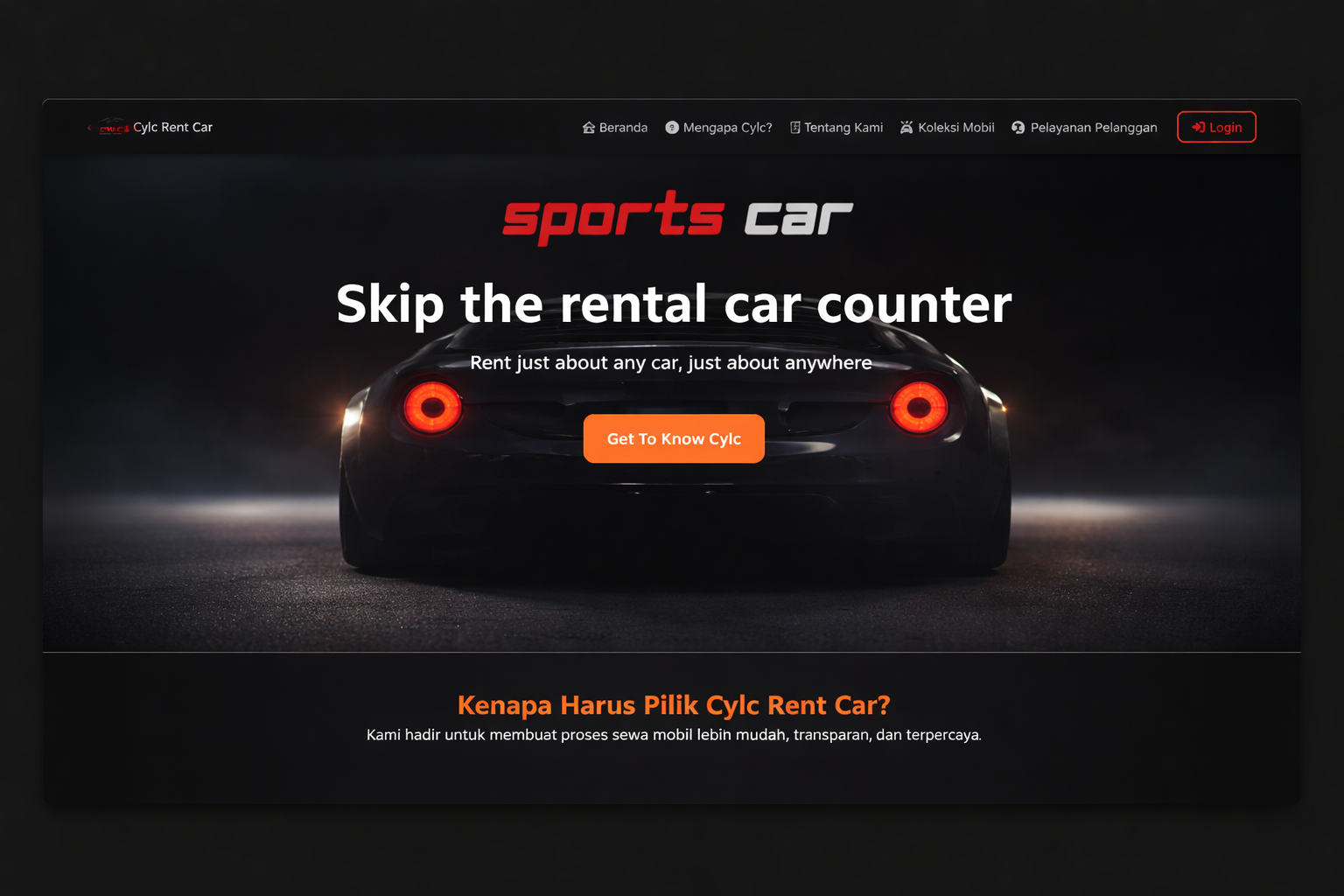 Cylc Rent Car